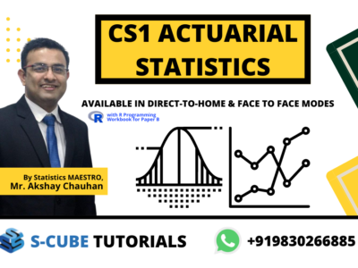 CS1 Actuarial Statistics